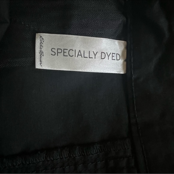 EDDIE BAUER 🩳 LK NW BLACK COTTON ELASTIC WAIST WALKING-HIKING SHORTS Women’s 16 - Picture 6 of 7